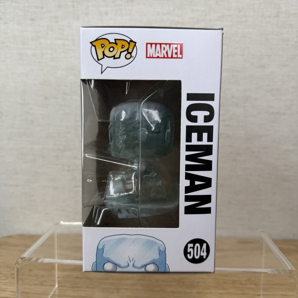 Funko Pop Marvel 80 Years ICEMAN Box 504 NIB 2019 - Picture 4 of 5